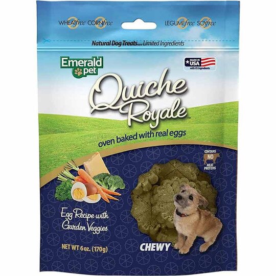 Quiche Royale Chewy Dog Treats, 6 Oz, EMDP